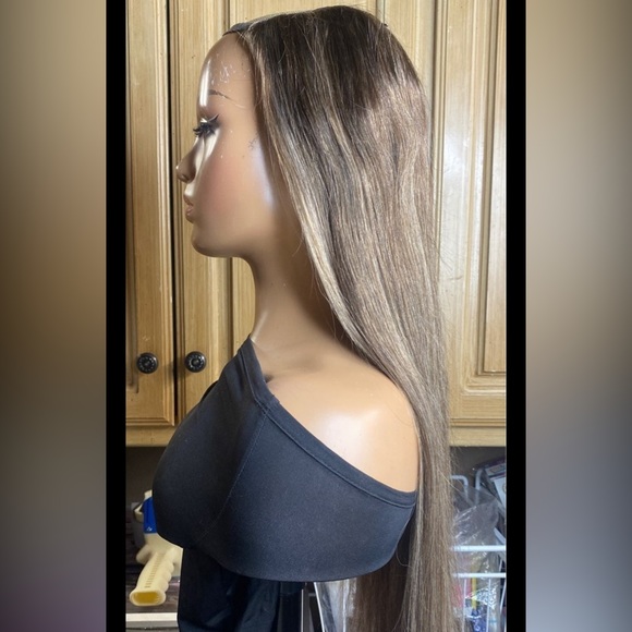 ❤️NEW ❤️26" 100% Human hair  clips hair extension wig❤️ - Picture 2 of 7